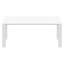 Table de salle à manger extensible en plastique Farrah-556616551-556616545