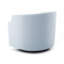 Fauteuil demi-tonneau pivotant bleu ciel