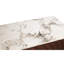 Buffet artistique 3D Wave, plateau autocollant en marbre, style américain antique pour rangement dans la salle à manger avec autocollant, utilisation multi-scénario, style et métal