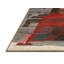 Tapis abstrait rouge / bleu / beige Adalena-1990533094