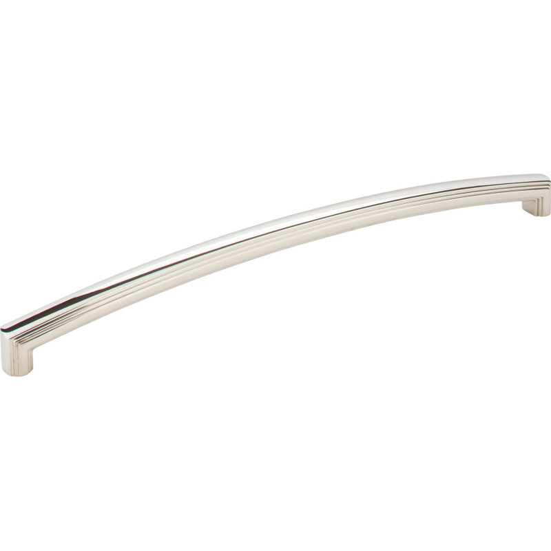 Delgado Appliance Pull, 12", Polished Nickel