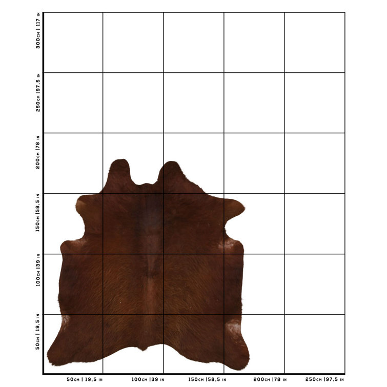 Union Rustic Doyers Cowhide Animal Print Rug | Wayfair