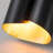 Dimmable Curl Up/Down Metal Flush Mounted Sconce