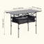 Table de camping pliante en aluminium