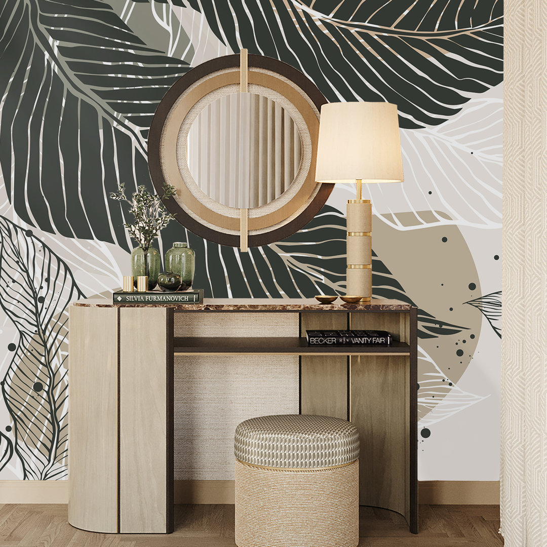 Aristeo Floral Peel & Stick Wall Decal Bay Isle Home™