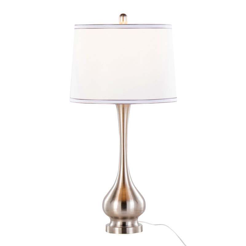 Lampe de table contemporaine en métal