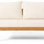 BROOKLYN SOFA  SET-TEAK+BEIGE, Patio Furniture Set(Patio Sofa)
