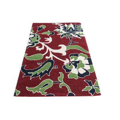 Tapis bordeaux Noell