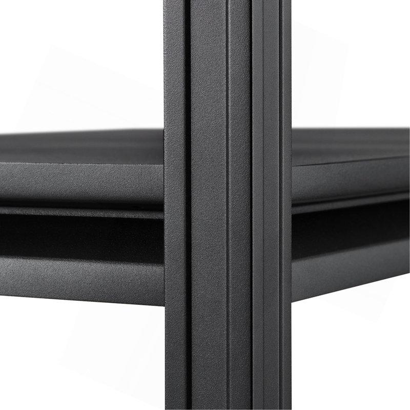 Tablettes de rangement à 5 niveaux de P 18 po x l 48 po x H 78 po