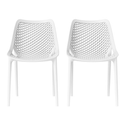 Outdoor Stacking Dining Side Chair