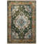 Tapis décoratif rétro vert à motif traditionnel-1600267497