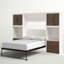 Lit escamotable Tapaktuan avec armoires de rangement latérales-88136213-88345449
