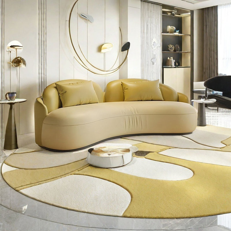 Shavell, 2, Vert clair / jaune vif, 26.77" H x 66.92" W x 39.37" D