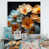 White Floater Framed