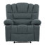 Fauteuil inclinable à massage complet en métal et bois, confort polyvalent pour les salons et les théâtres