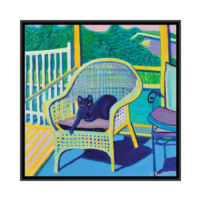 King Louis In The Back Porch by Debra Bretton Robinson - Gallery-Wrapped Canvas Giclée on Canvas