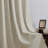 4 Pcs 100% Polyester Burlap Blackout Curtains For Bedroom Back Tab Curtains 4 Panels Set-863547353-863547359