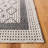 Segovia Natura Hand Woven Wool/Cotton Geometric Rug in Cream-1308698499