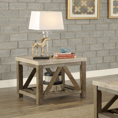 Table d'appoint de style industriel 1pc