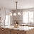 Hashimoto 4-Light Linear Chandelier in Matte Black-1863785308