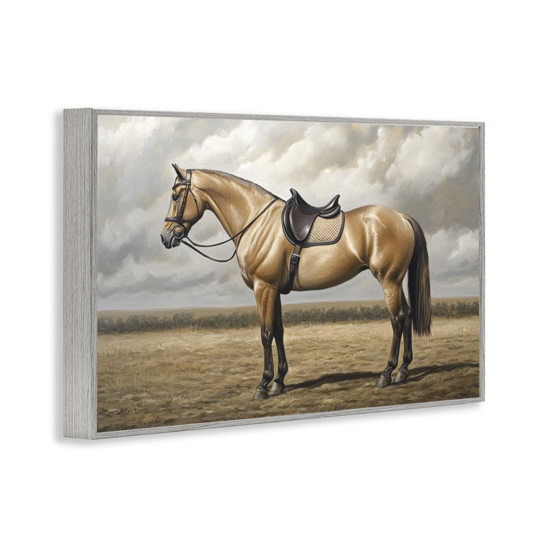 Giclée encadrée, jupe brillante, par Petal Prints Design, 20 x 30, Giclée de ferme grise encadrée