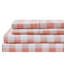 Ensemble de draps à imprimé vichy-135674813