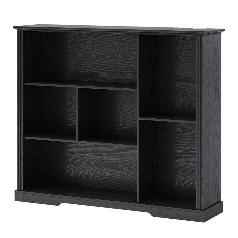 101.6cm H x 120cm W Bookcase, Black