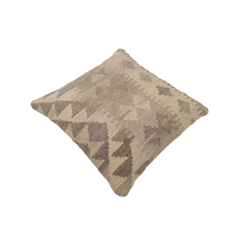 Housse et insert de coussin carré 100% laine