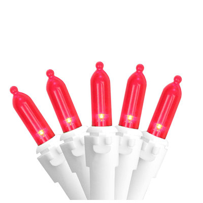 LED Mini Christmas Lights 4" Spacing