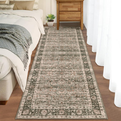 Tapis lavables pour le salon Tapis antidérapant pour la chambre à coucher Tapis de ferme résistant aux taches pour la salle à manger Bureau