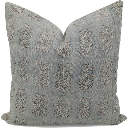 Linen Square Indoor/Outdoor Pillow Cover