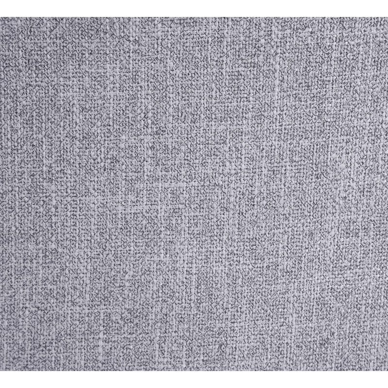 Ensemble de 2 chaises d'appoint en lin gris et chêne gris