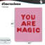 Toile rouge et rose You Are Magic, design par Lish Creative-124722071