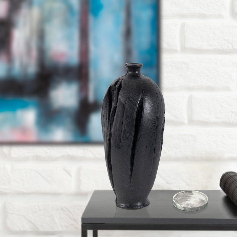 Carsin Handmade Table Vase, 14” H x 6” W x 6” D