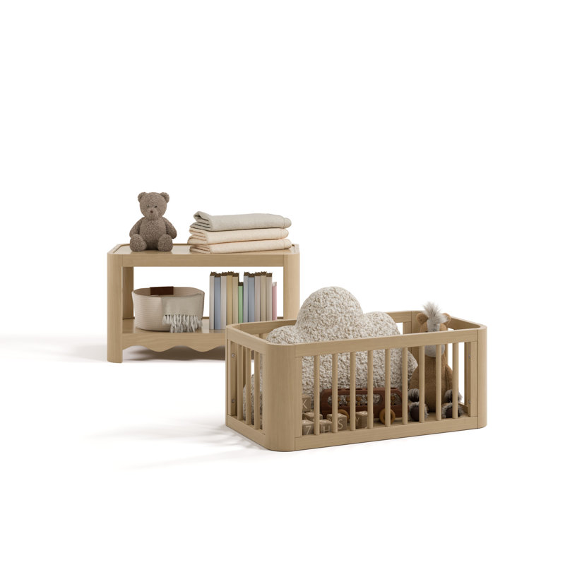 Casablanca 3-in-1 Convertible Bassinet, Driftwood