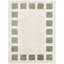 Machine Washable Shaggy Boho Grass Green Area Rug-570806566