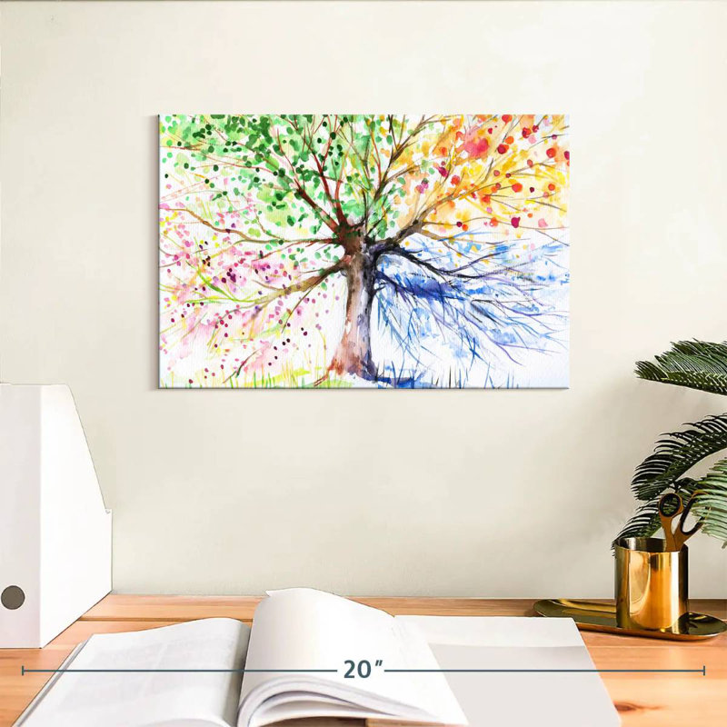 Arbre Alvord Four Seasons, H 8 po x l 12 po