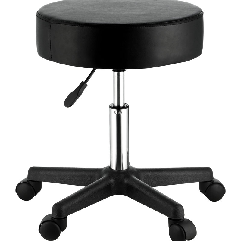 Tabourets roulants pivotants avec roulettes Coussin ultra-épais à hauteur réglable de 400 lb pour bar médical Tatoo