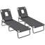 Anaisabella 187cm Long Reclining Double Sun Lounger-1111187295