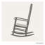 Chaise berçante POLYWOOD-1435315334