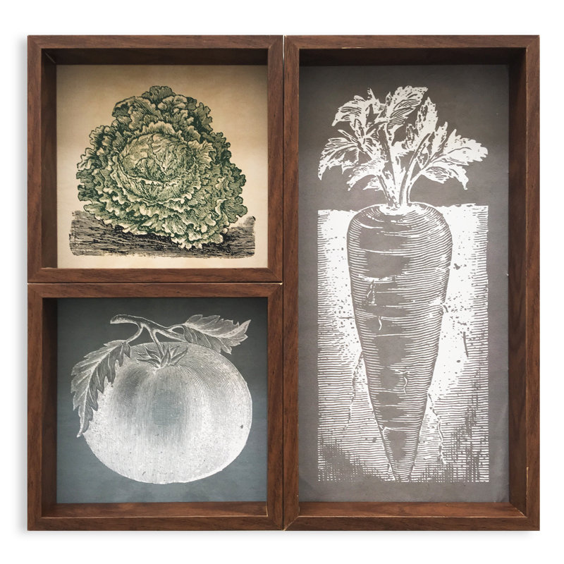 Traditional Food & Beverage Wall Decor on Wood