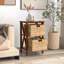 Darielle Metal Bedside Table-870347043
