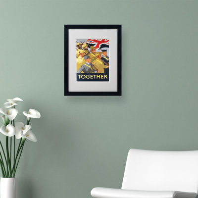 « combinez propaganda poster », des publicités encadrées sur toile