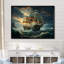 «Pirate Ship Legacy I», art mural pirate-284398276-284398277