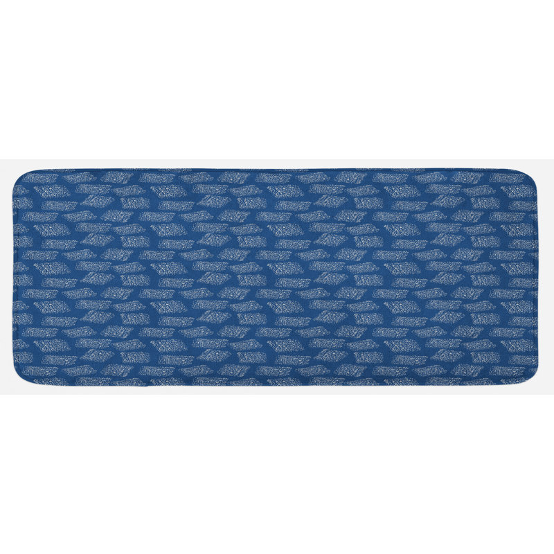 Modern & Contemporary Synthetic Kitchen Mat