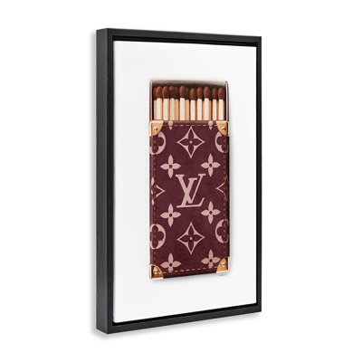 Iconic Glam Matches, art mural encadré flottant
