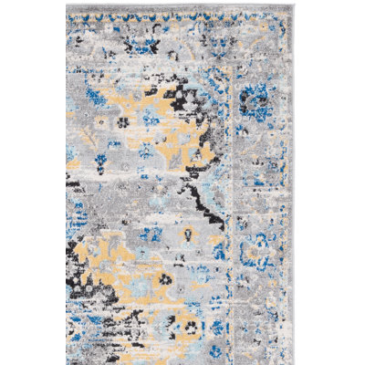 Tapis oriental en jute Madison