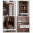 Retro Light Luxury Multi-Functional Accent Cabinet