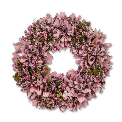 Faux Lilac 13'' Wreath