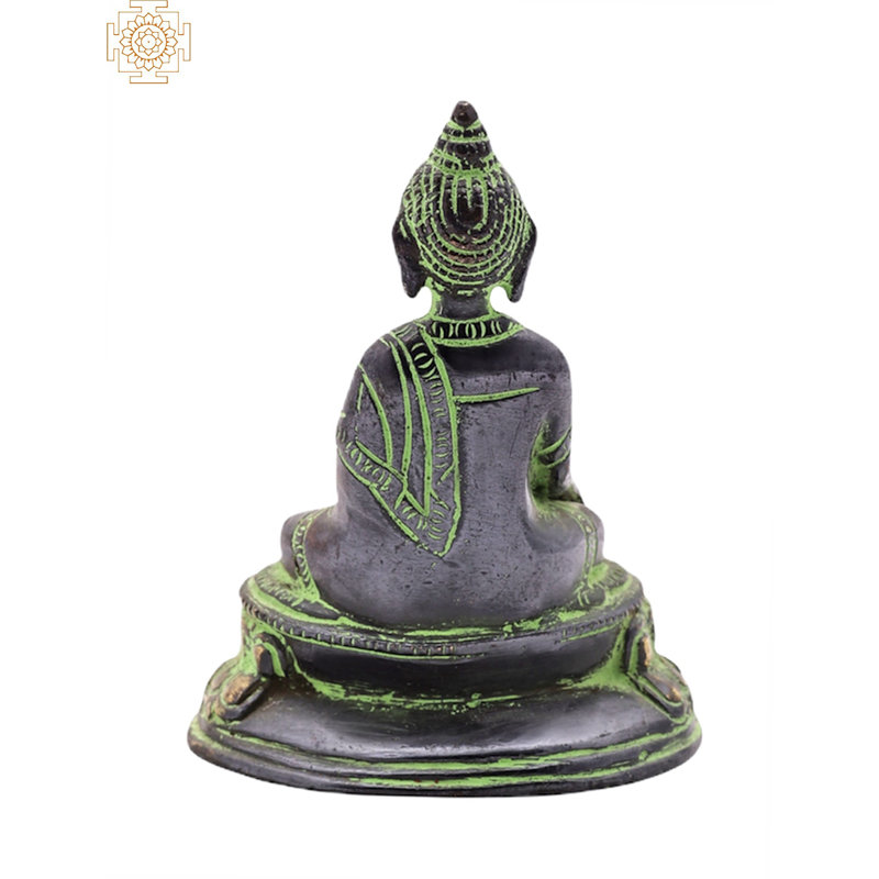 Religious & Spiritual Figurines & Sculptures, Green/Black